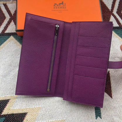 Béarn Long Wallet Epsom Leather