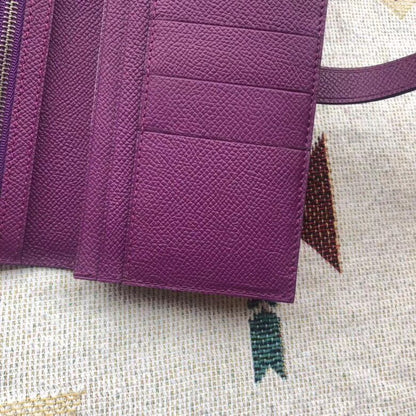 Béarn Long Wallet Epsom Leather