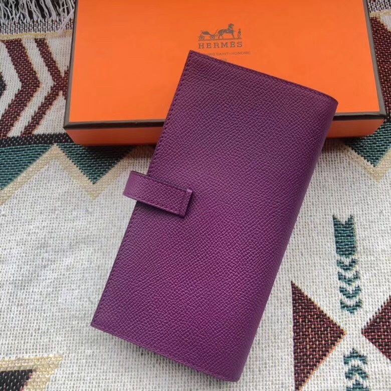 Béarn Long Wallet Epsom Leather