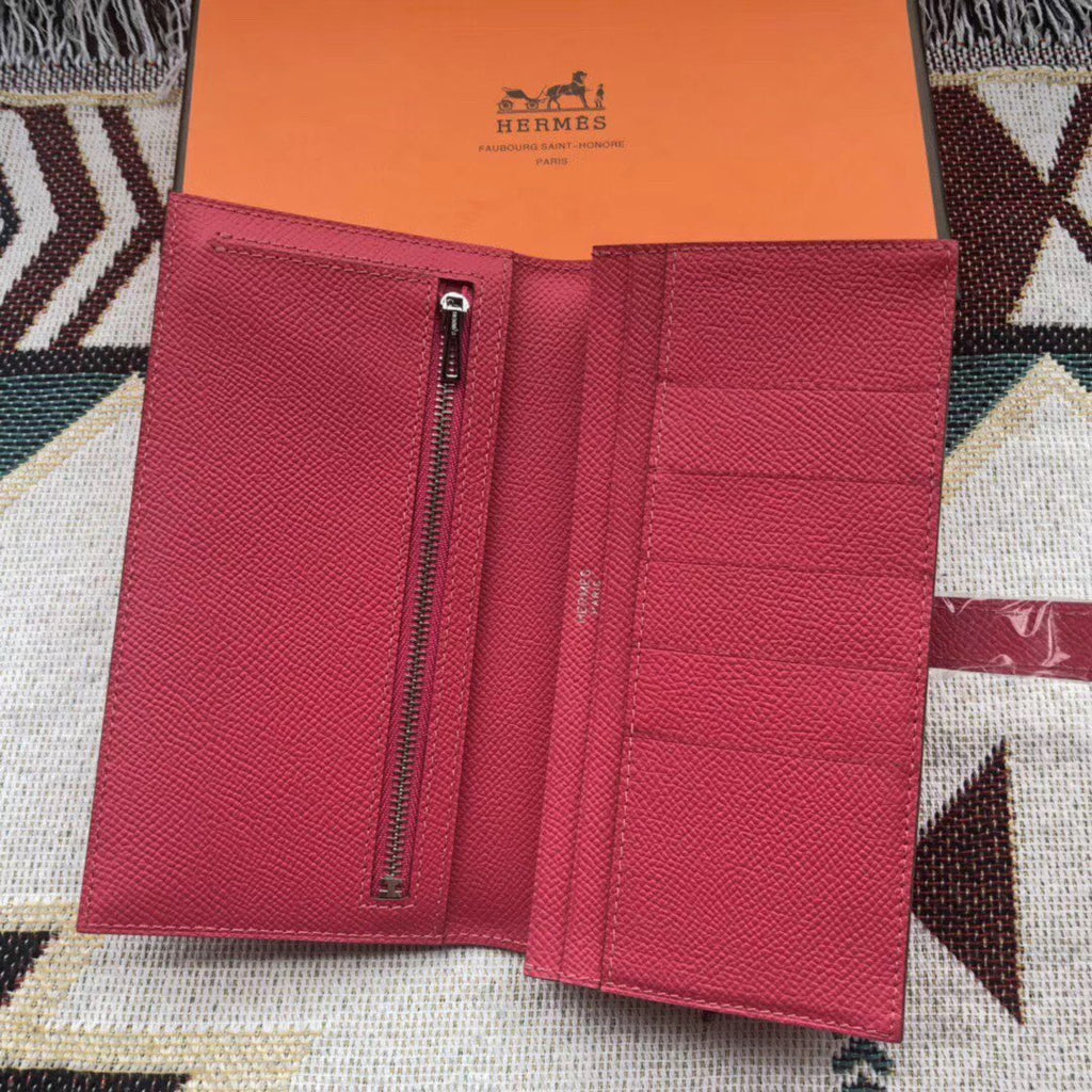 Béarn Long Wallet Epsom Leather