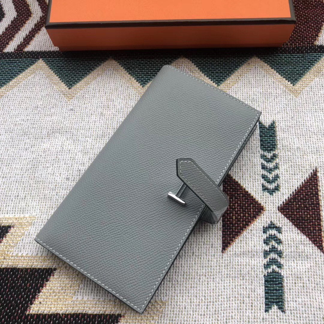 Béarn Long Wallet Epsom Leather