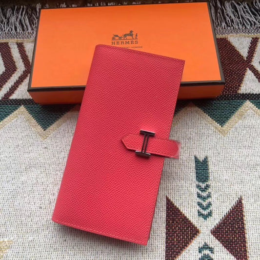Béarn Long Wallet Epsom Leather