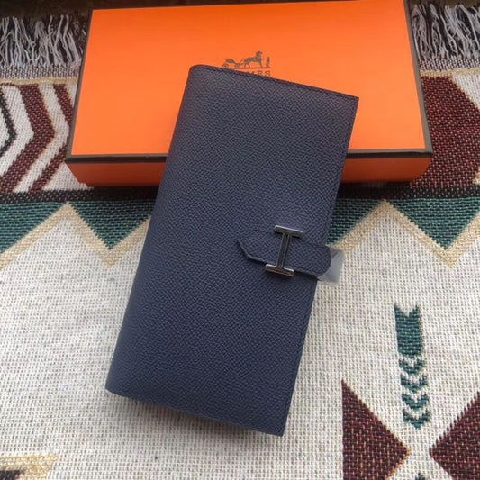 Béarn Long Wallet Epsom Leather