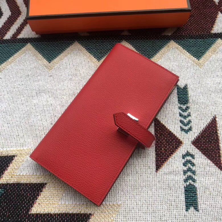 Béarn Long Wallet Epsom Leather