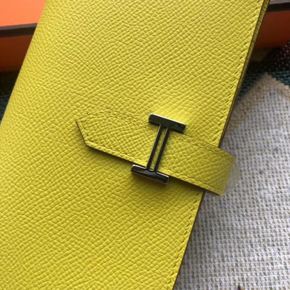 Béarn Long Wallet Epsom Leather