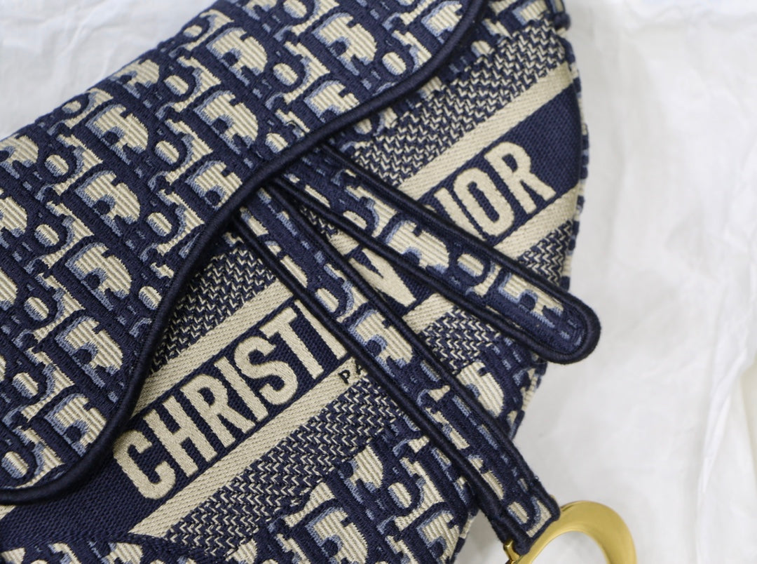 Saddle Oblique Canvas Bag