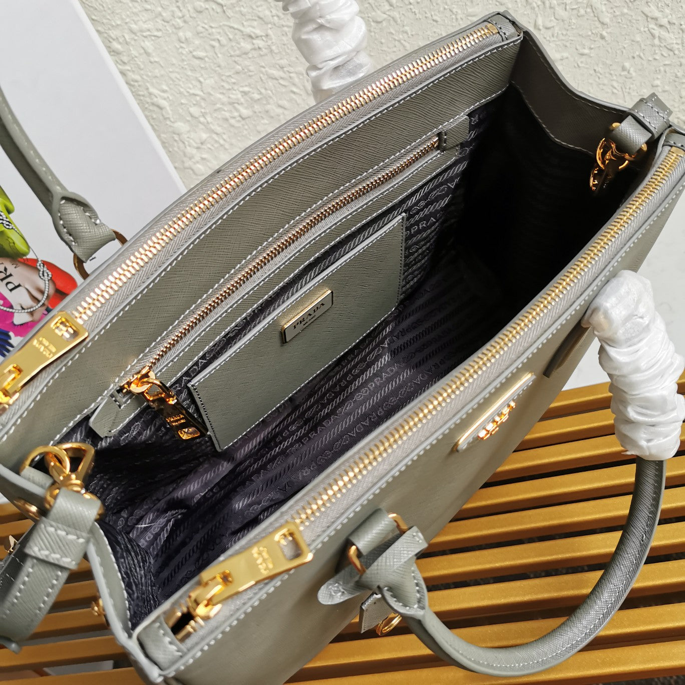 Galleria Saffiano Leather Tote Bag