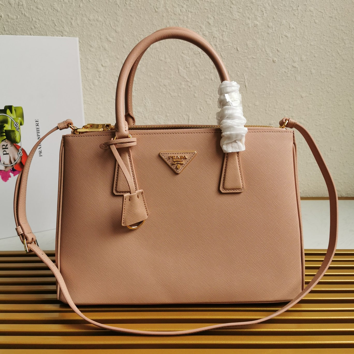 Galleria Saffiano Leather Tote Bag