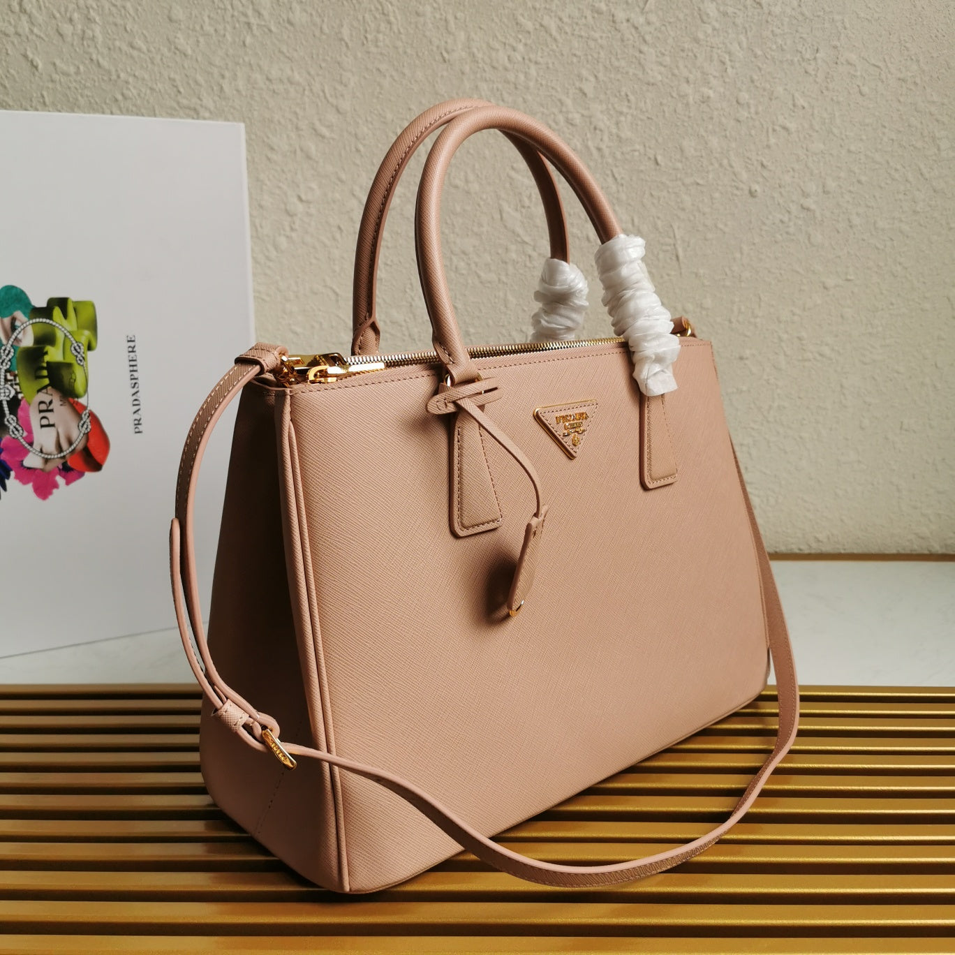 Galleria Saffiano Leather Tote Bag