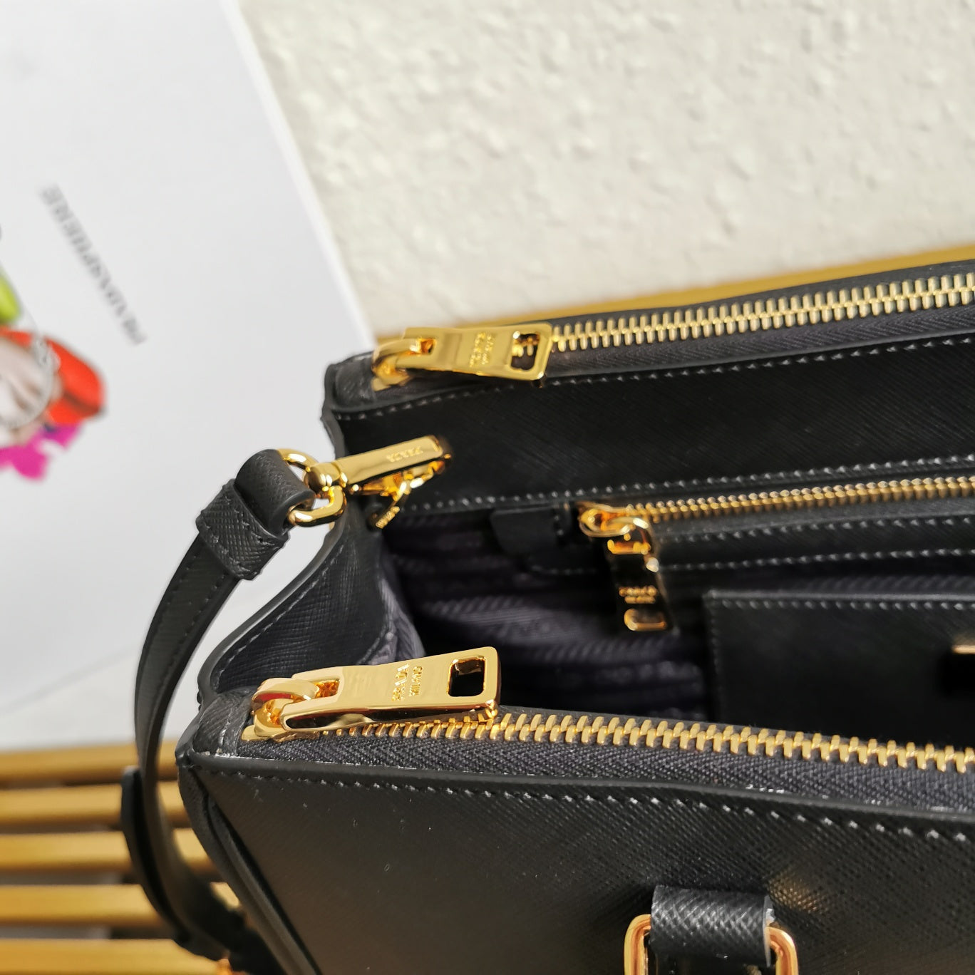 Galleria Saffiano Leather Tote Bag