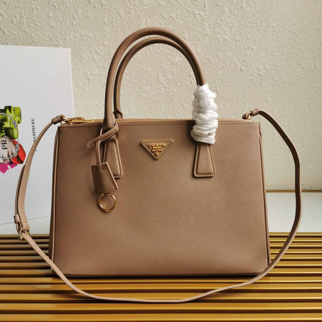 Galleria Saffiano Leather Tote Bag