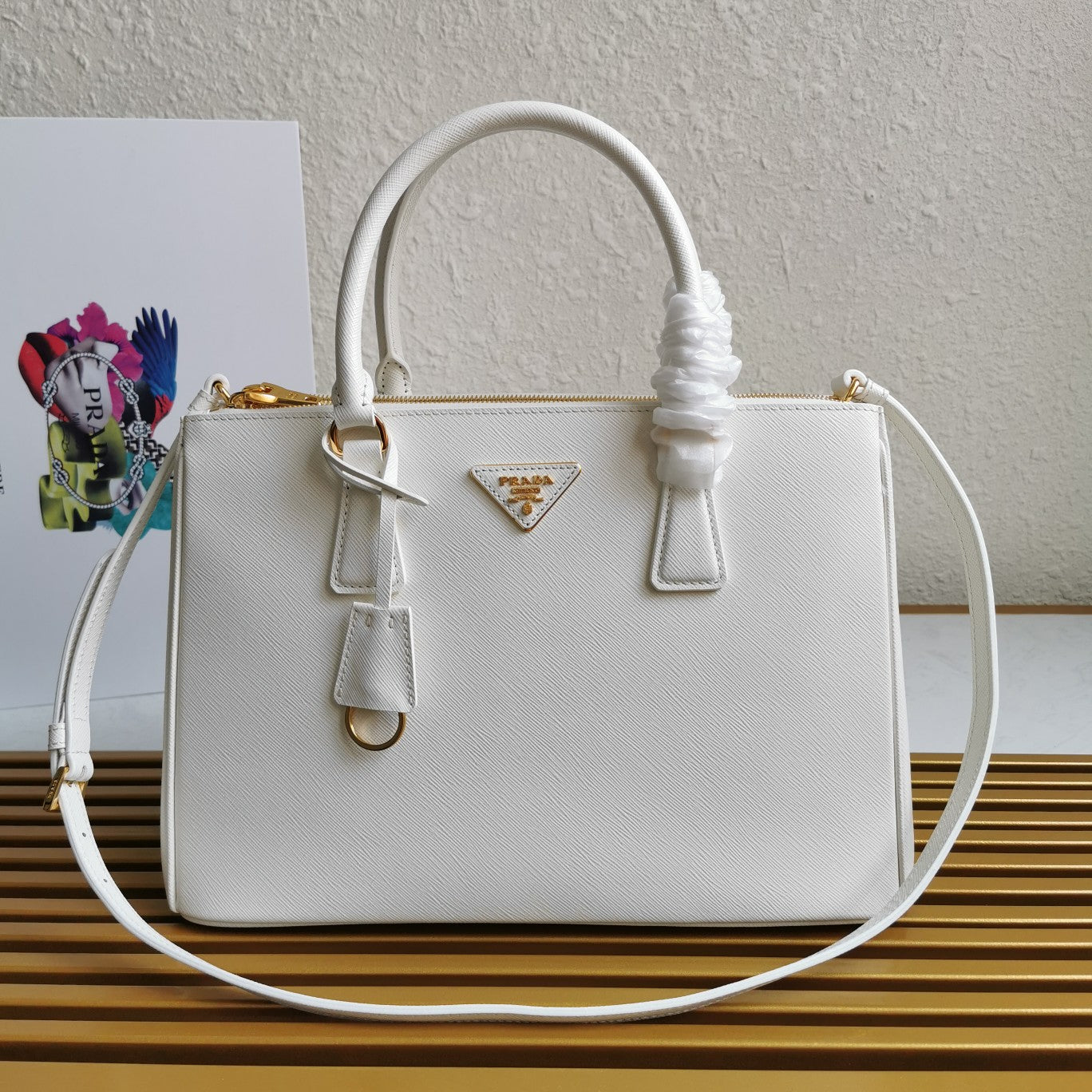 Galleria Saffiano Leather Tote Bag