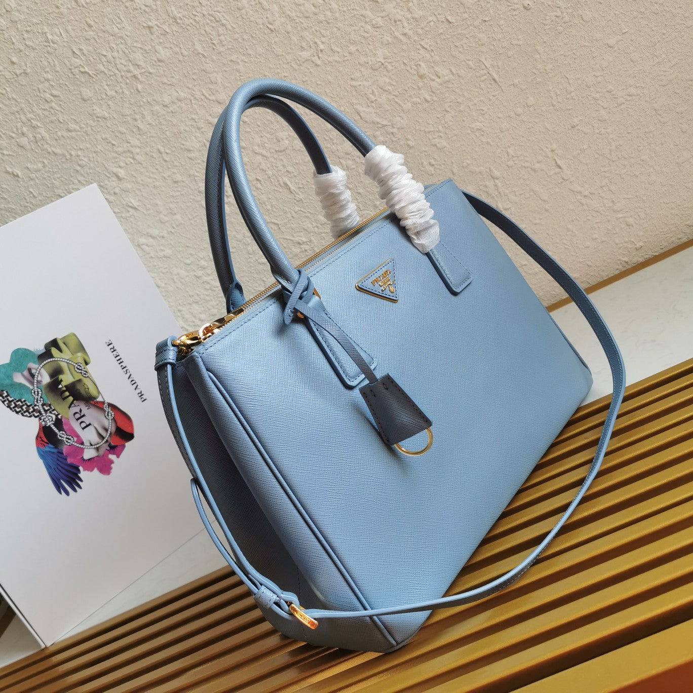 Galleria Saffiano Leather Tote Bag