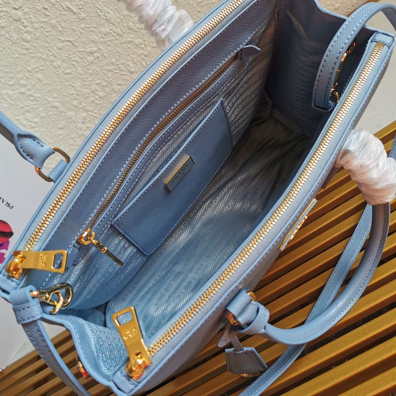 Galleria Saffiano Leather Tote Bag