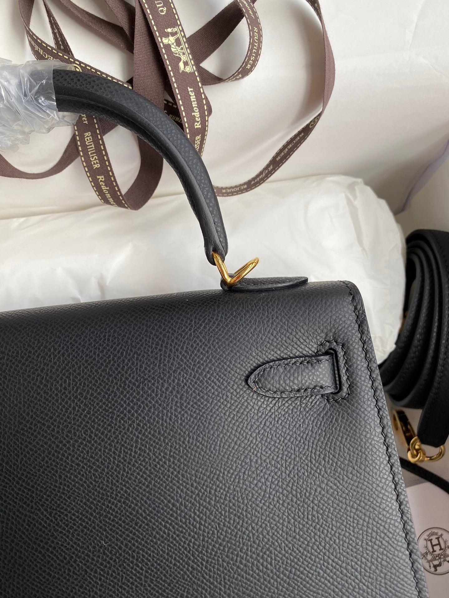 Kelly 25 Epsom Leather Bag