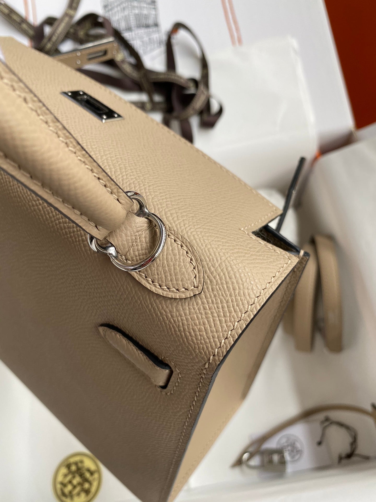 Kelly 25 Epsom Leather Bag