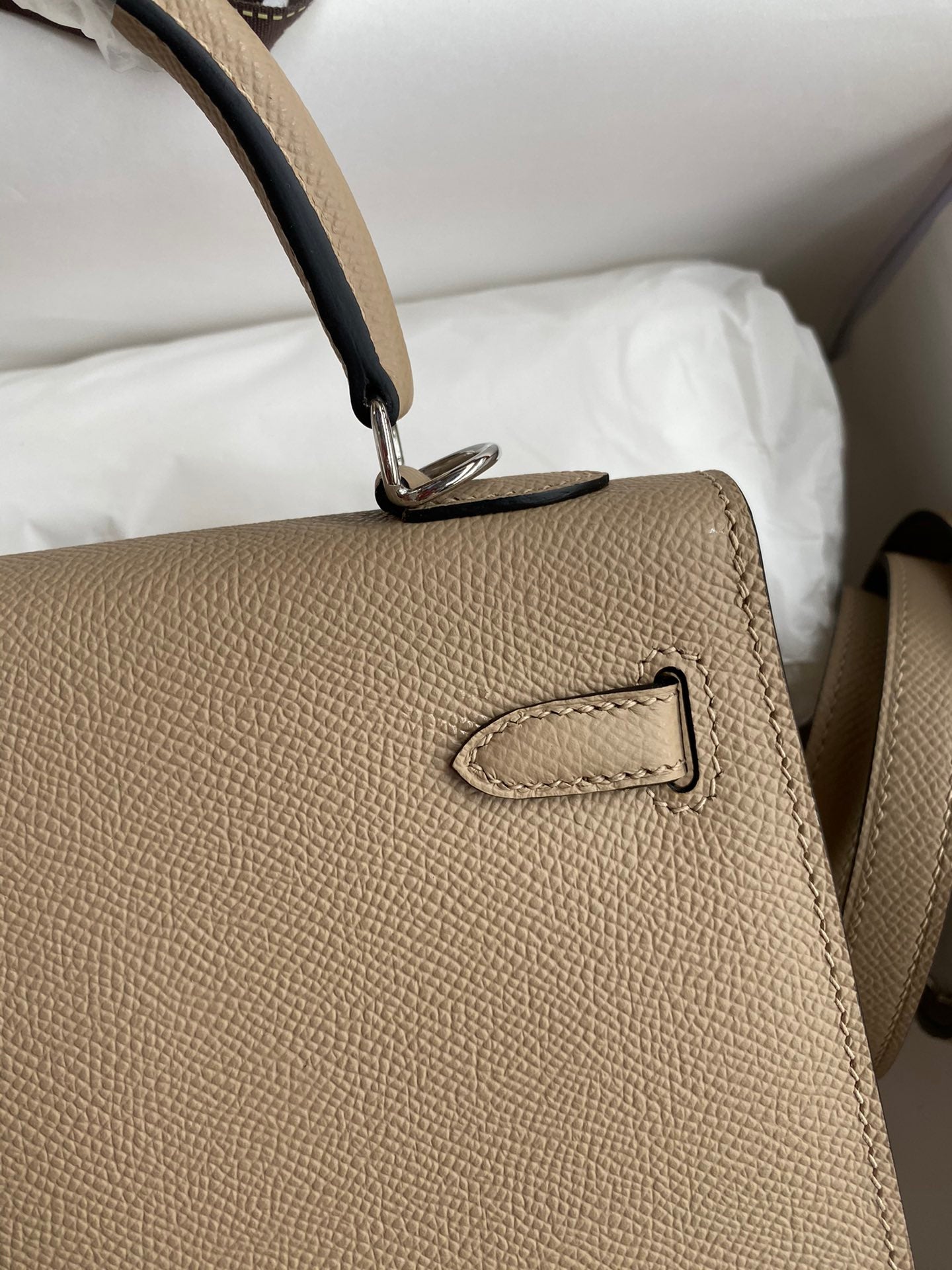 Kelly 25 Epsom Leather Bag