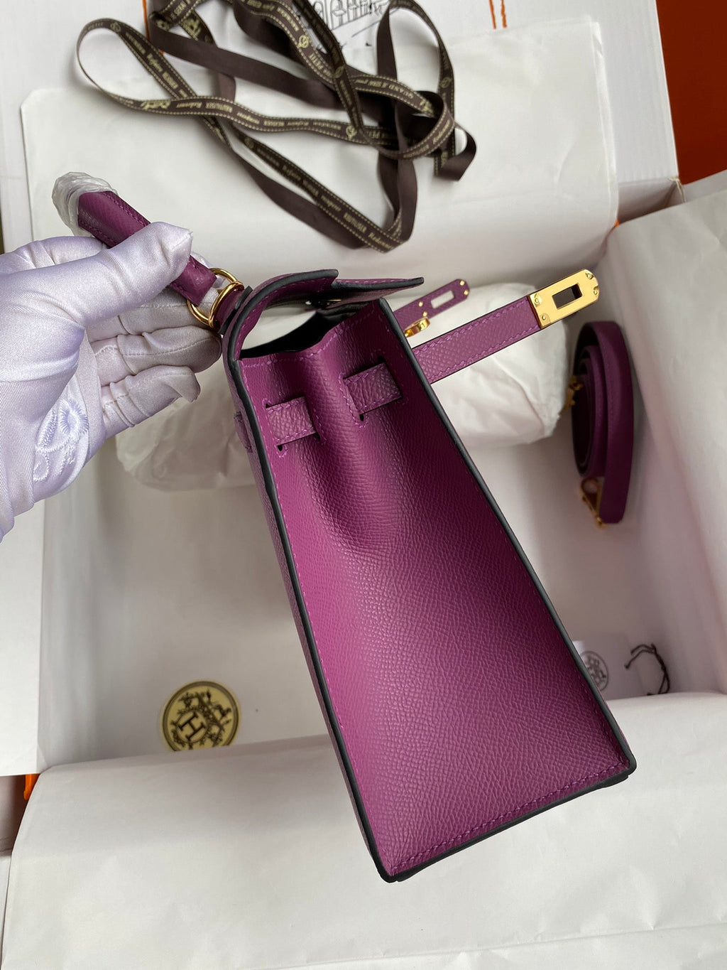 Kelly 25 Epsom Leather Bag