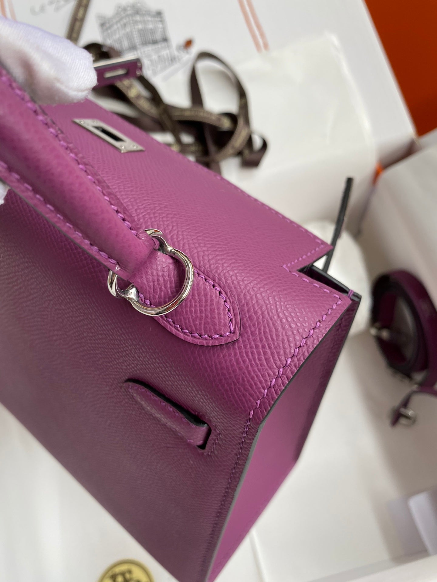 Kelly 25 Epsom Leather Bag