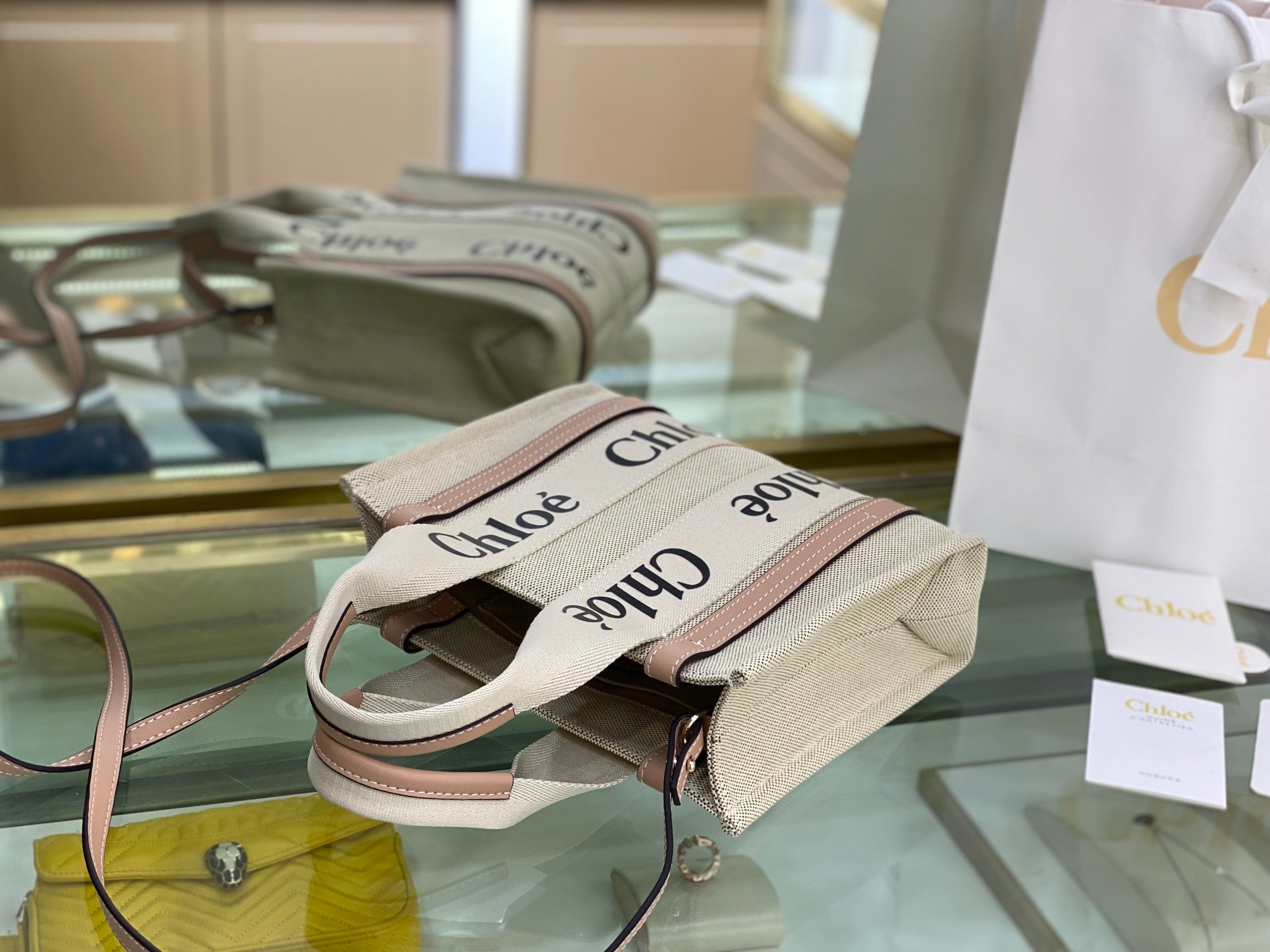 Woody Tote Bag with Strap