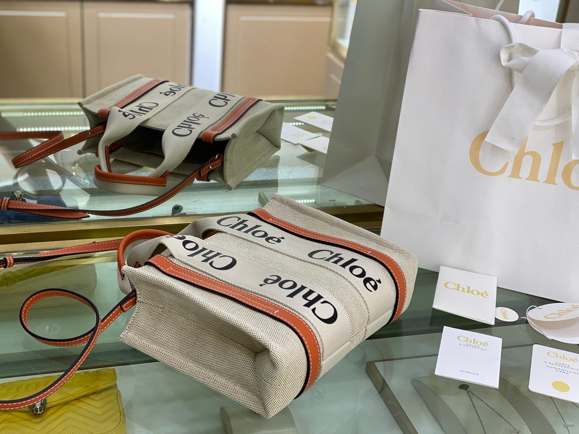 Woody Tote Bag with Strap