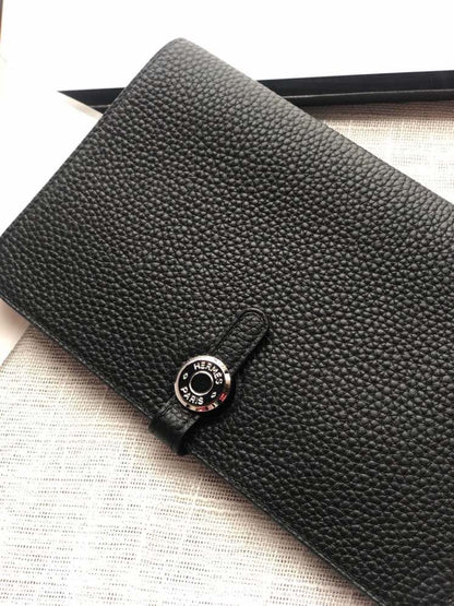 Dogon Long Wallet Togo Leather