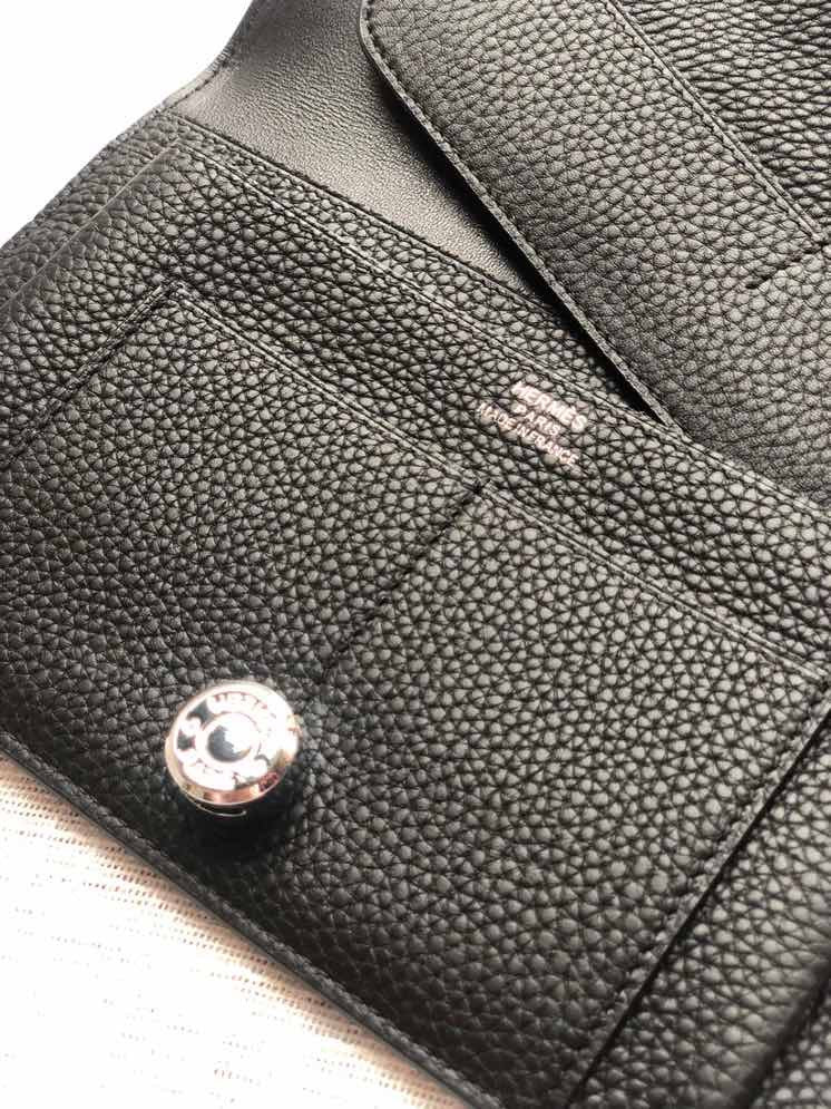 Dogon Long Wallet Togo Leather