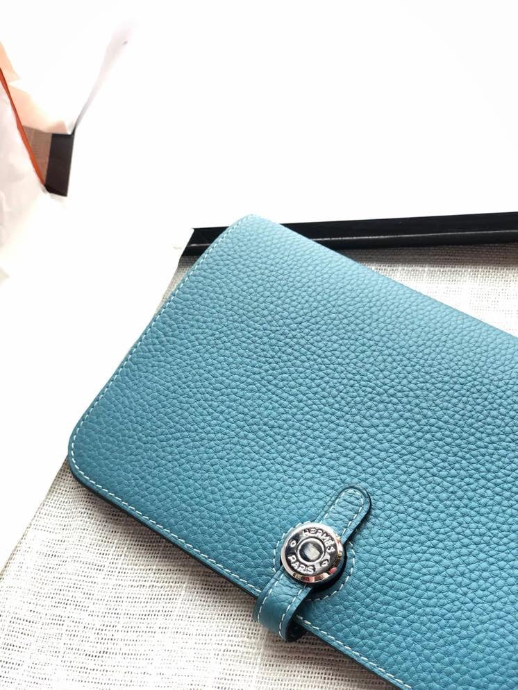 Dogon Long Wallet Togo Leather