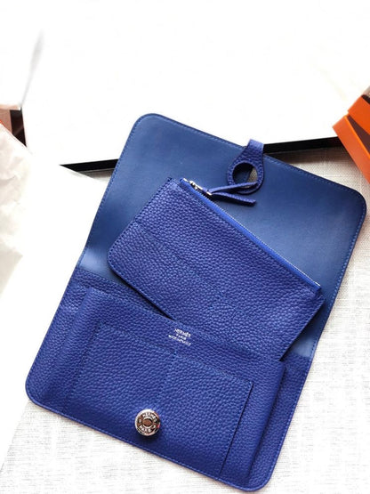 Dogon Long Wallet Togo Leather