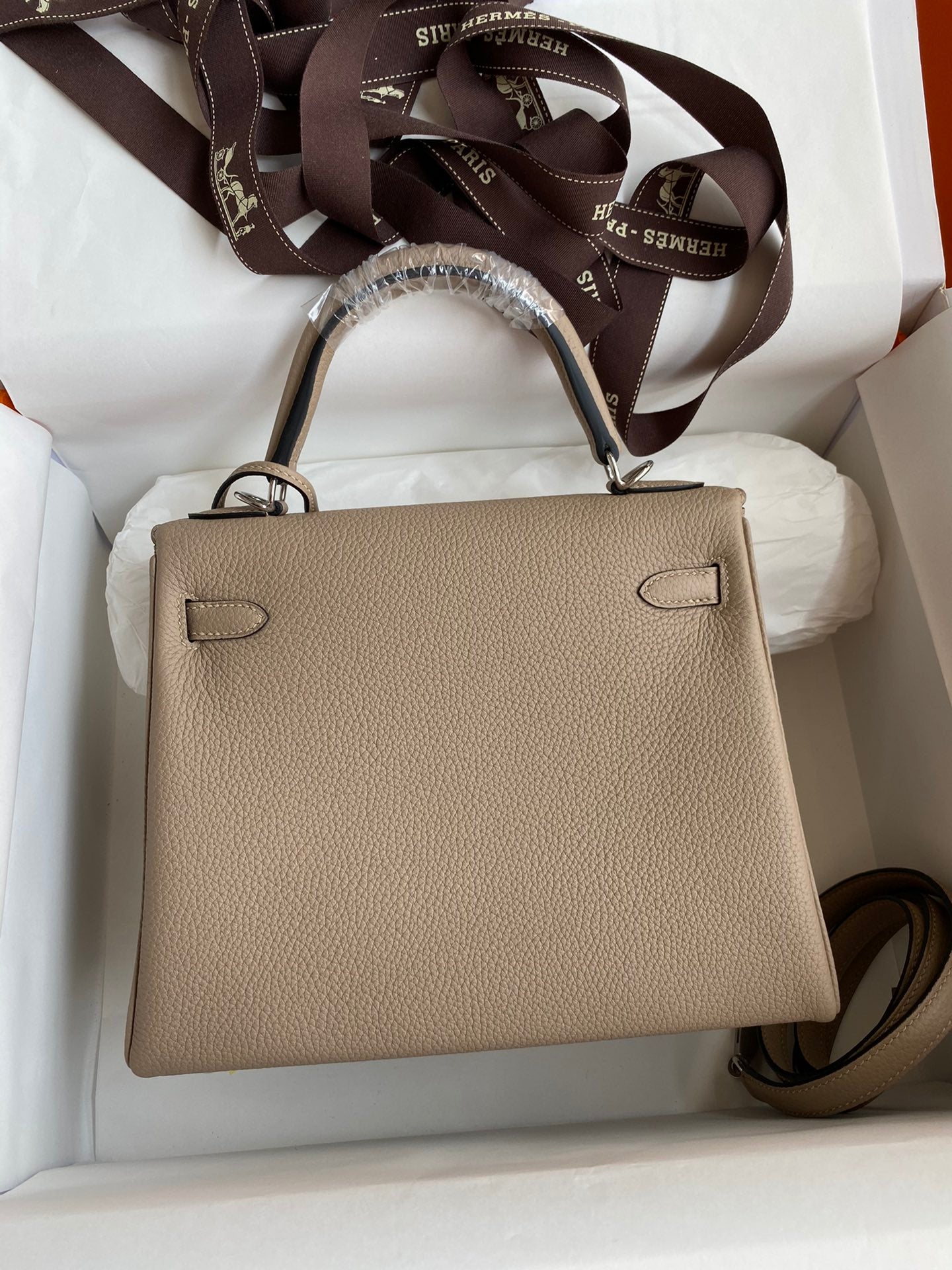 Kelly 25 Togo Leather Bag