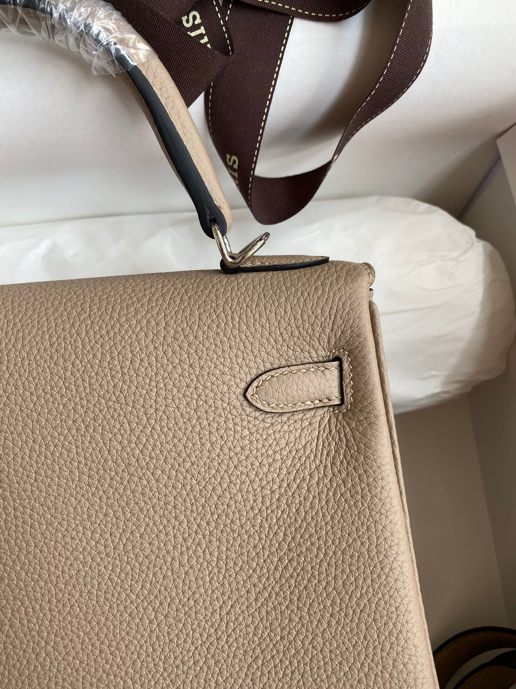 Kelly 25 Togo Leather Bag