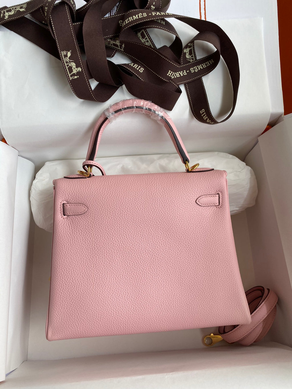 Kelly 25 Togo Leather Bag