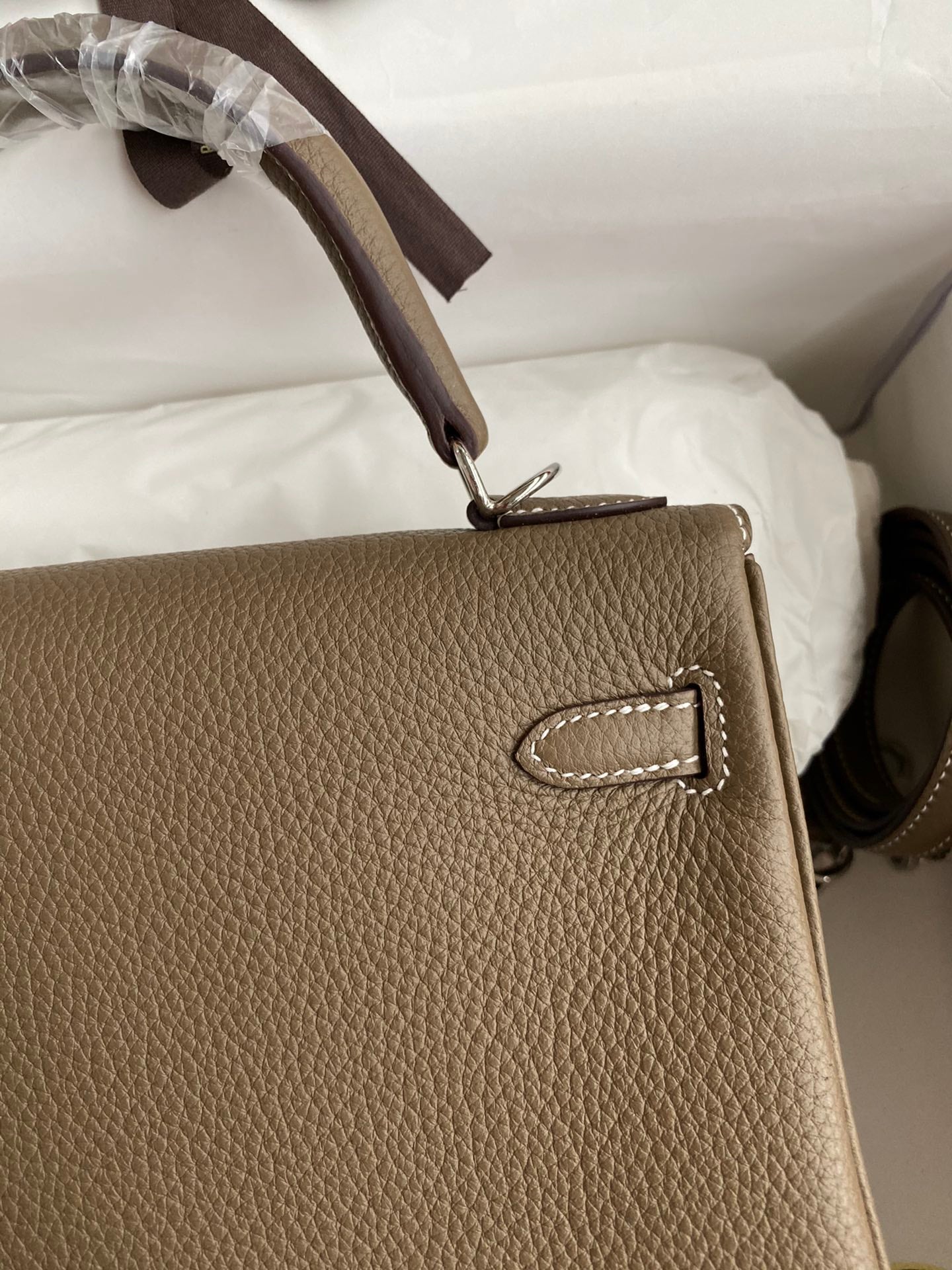 Kelly 25 Togo Leather Bag