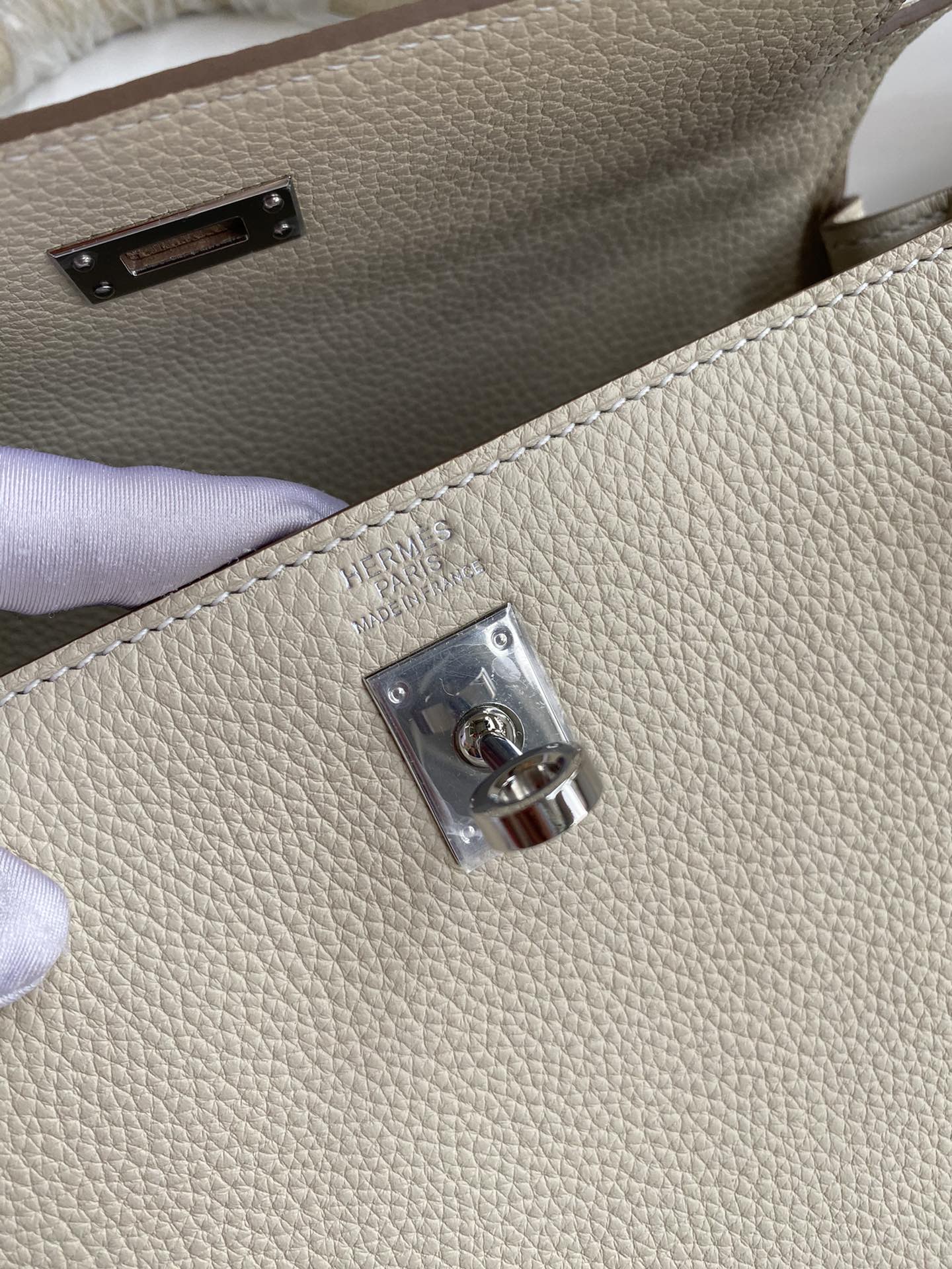 Kelly 25 Togo Leather Bag