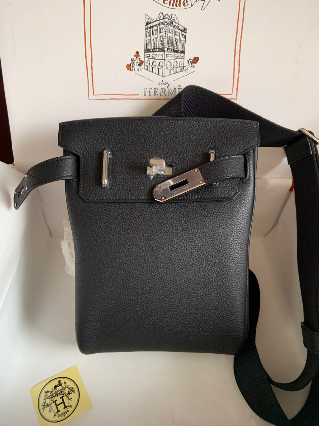 HAC à Dos Backpack 18cm Togo Leather