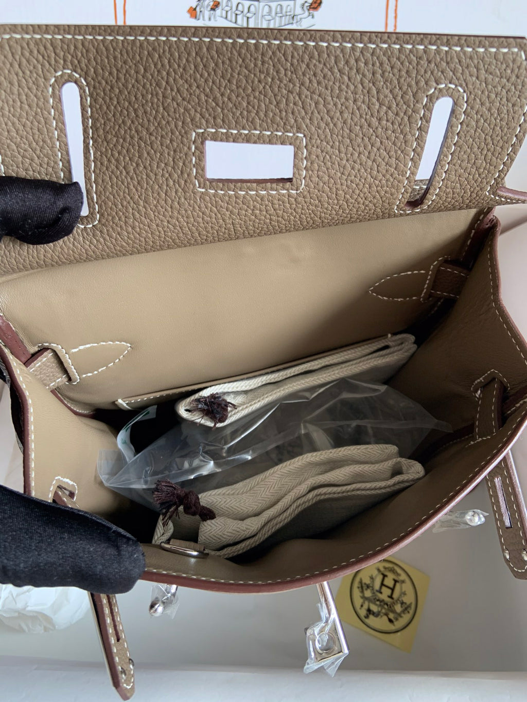 HAC à Dos Backpack 18cm Togo Leather