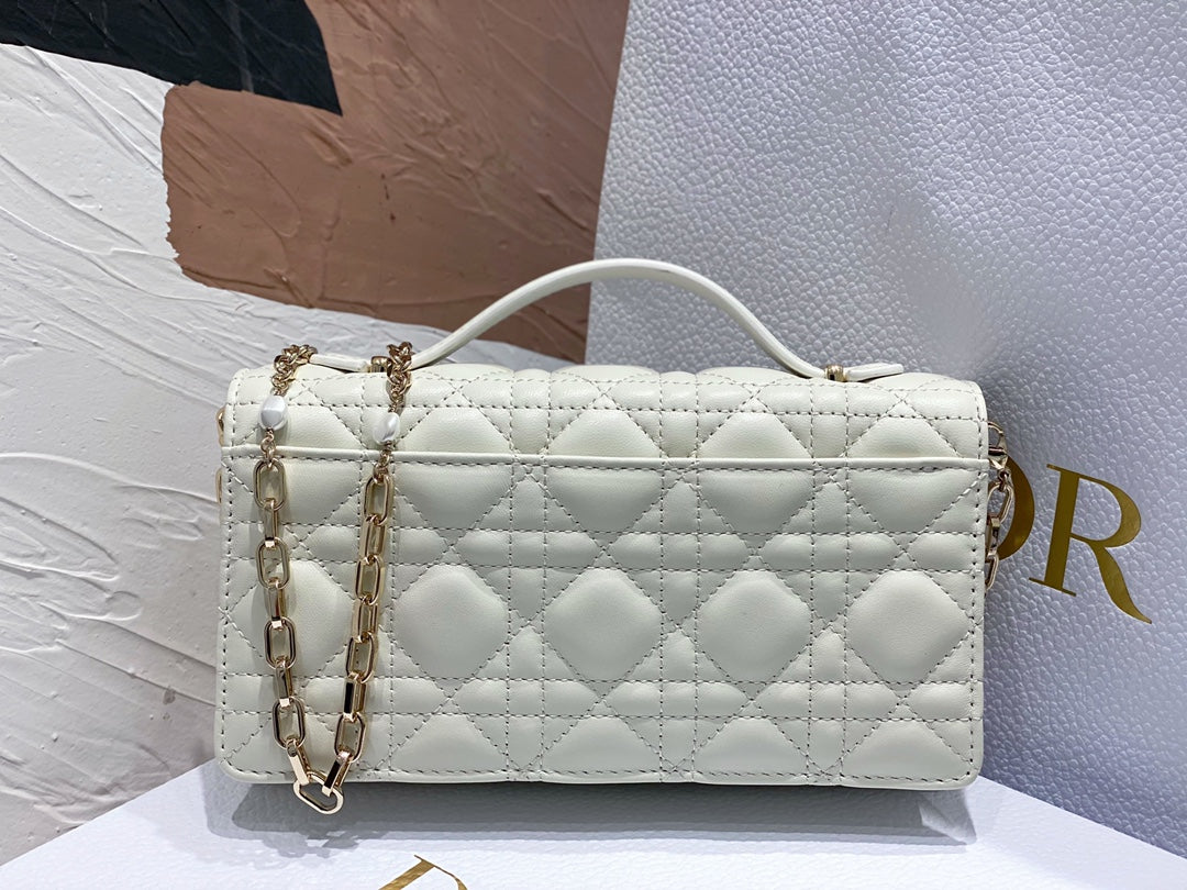 Lady Quilted Flap Bag