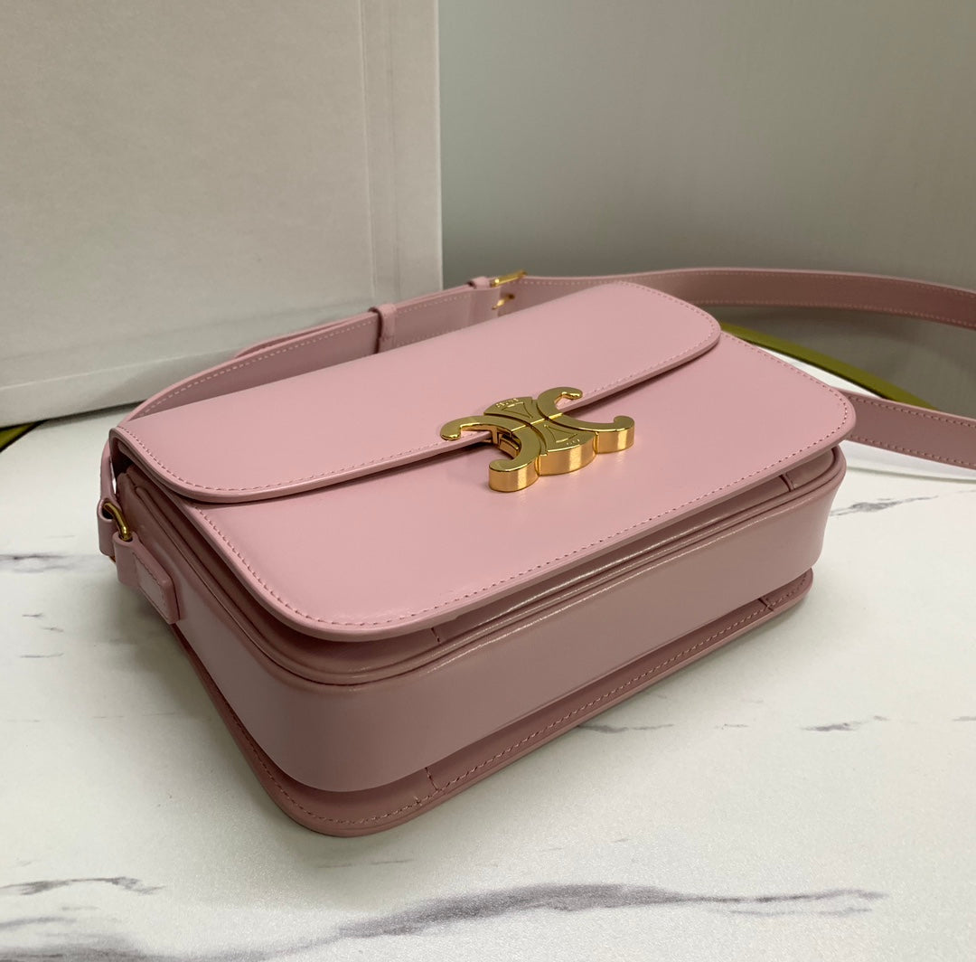 Triomphe Calfskin Shoulder Bag