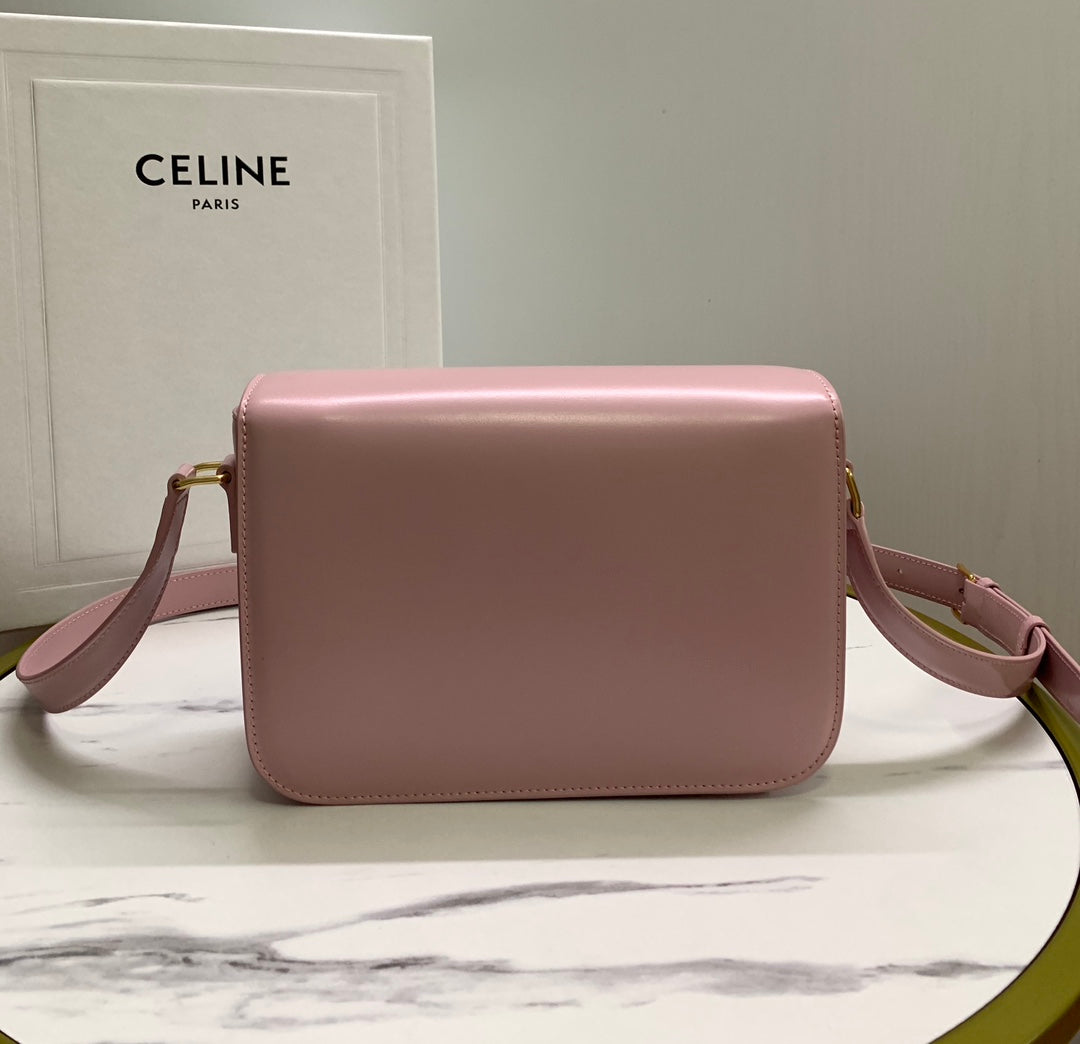 Triomphe Calfskin Shoulder Bag