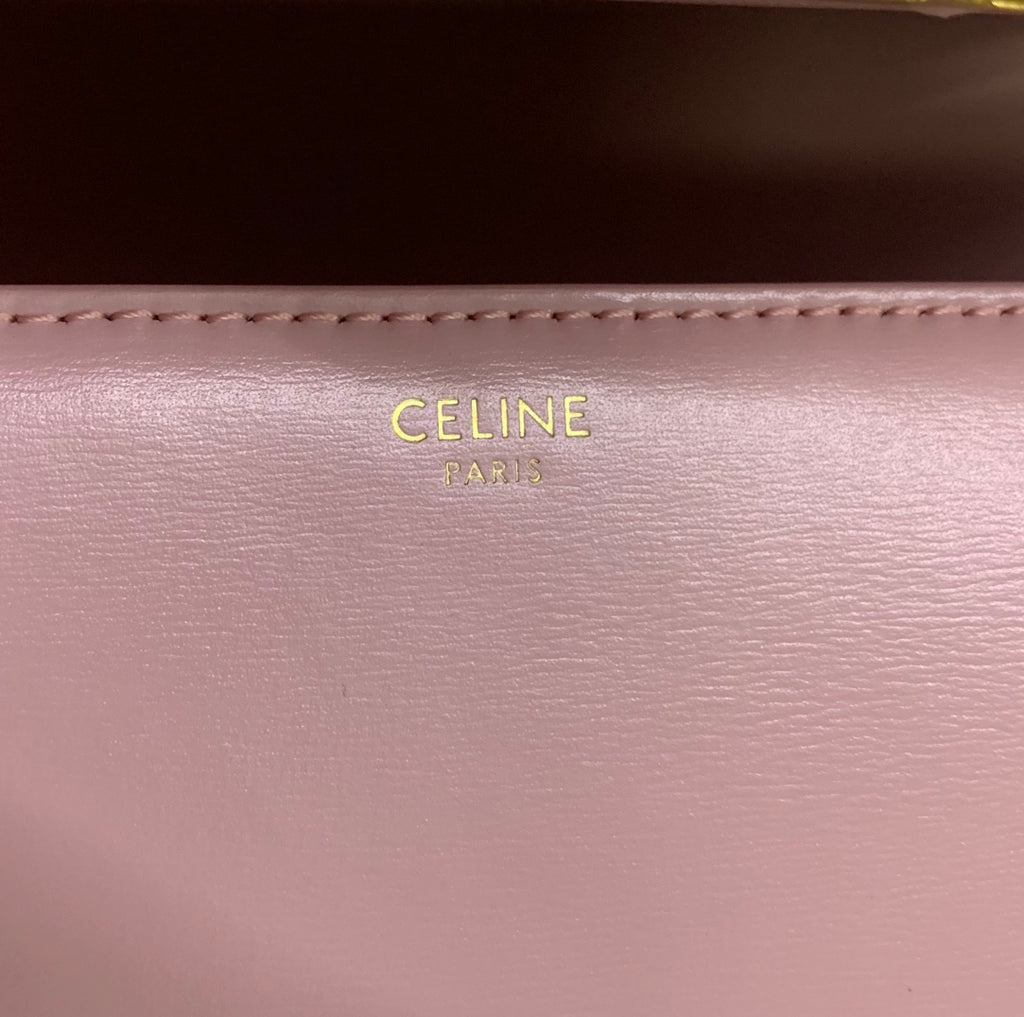 Triomphe Calfskin Shoulder Bag