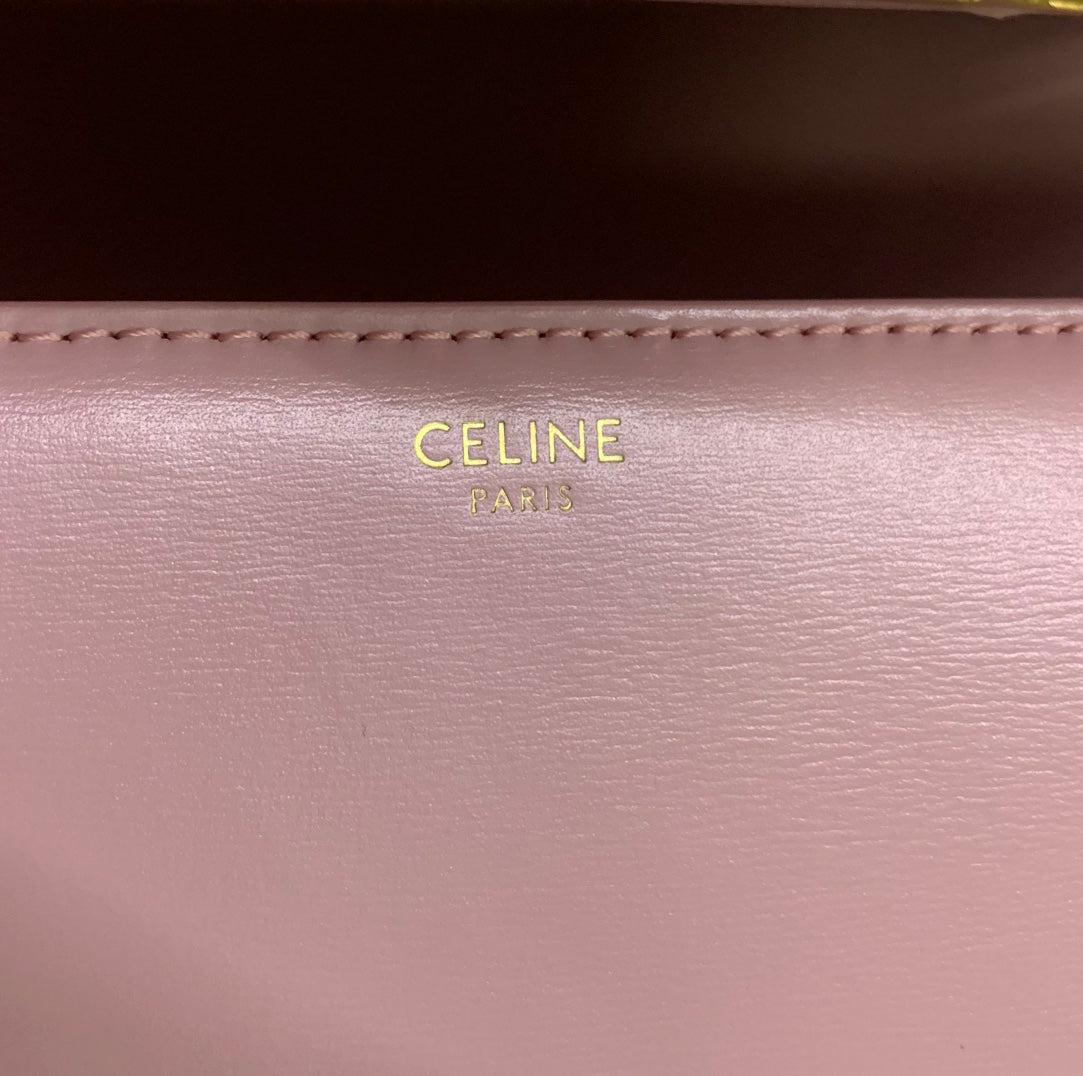 Triomphe Calfskin Shoulder Bag