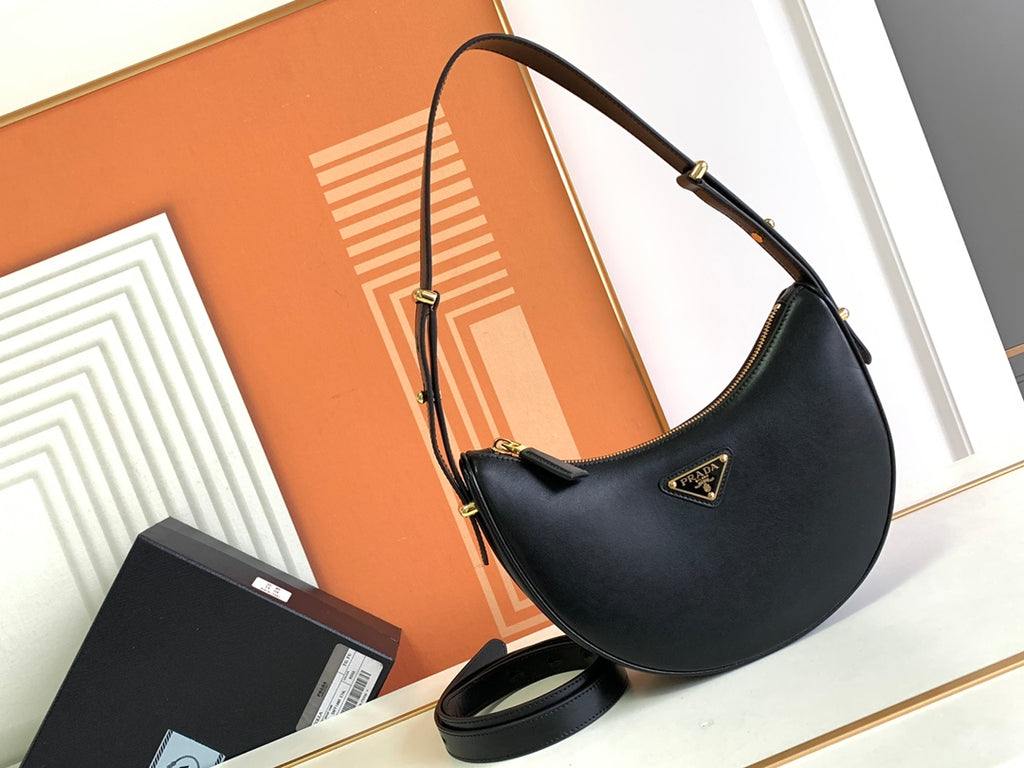 Moon-Style Dual Strap Shoulder Bag