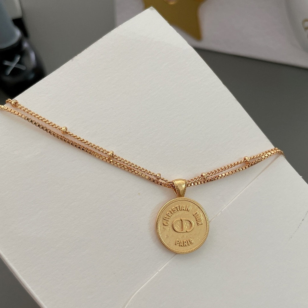 Gold Coin Necklace