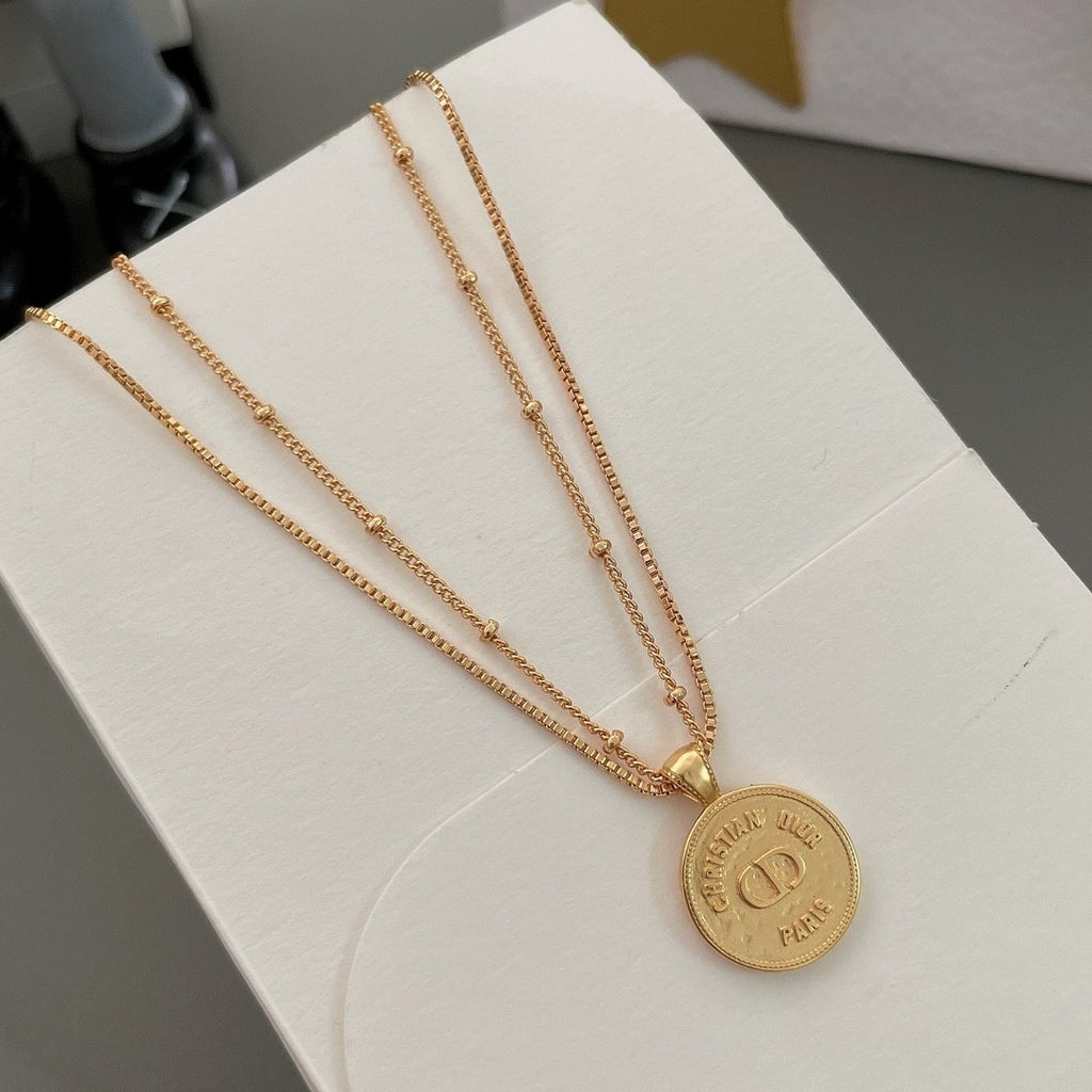 Gold Coin Necklace