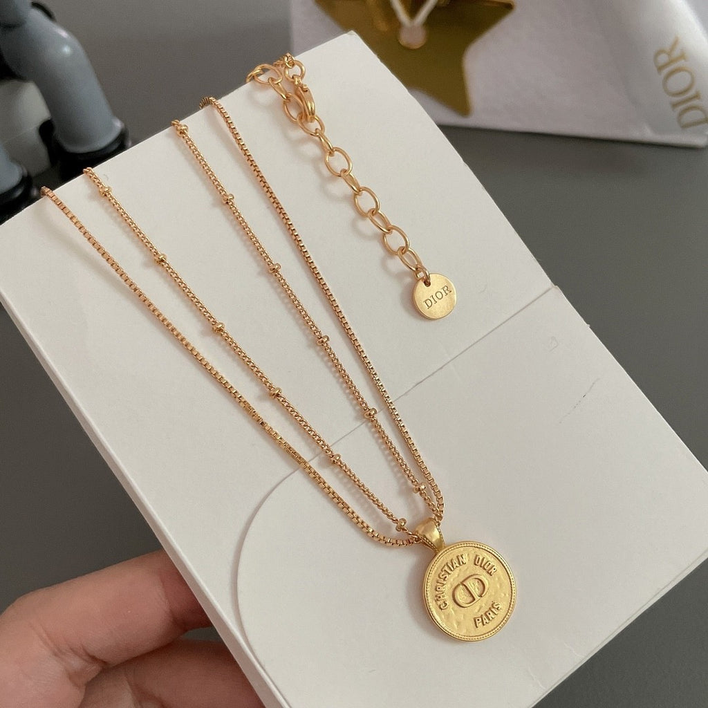 Gold Coin Necklace