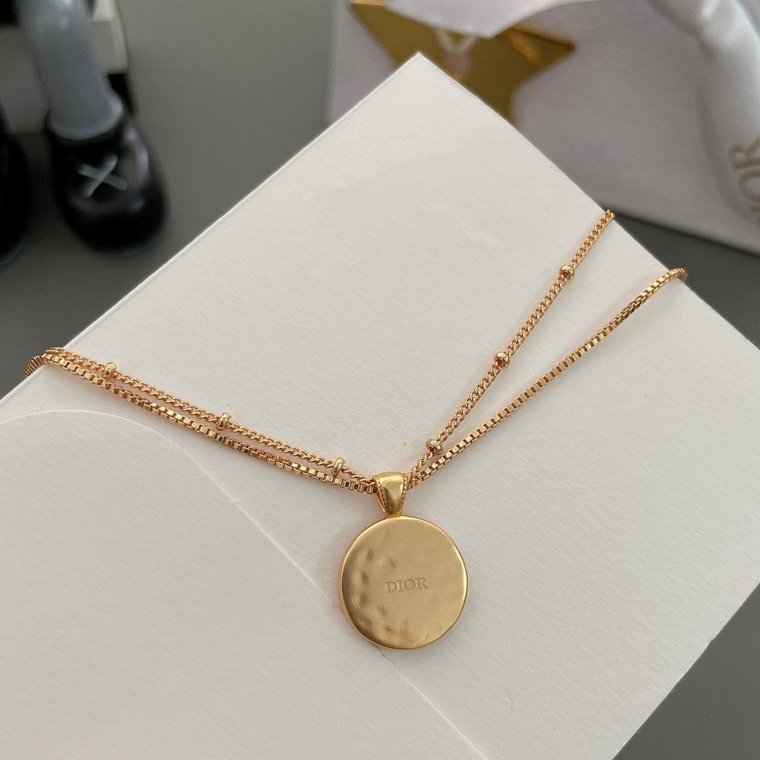 Gold Coin Necklace