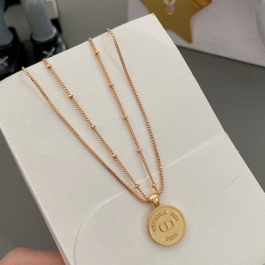 Gold Coin Necklace