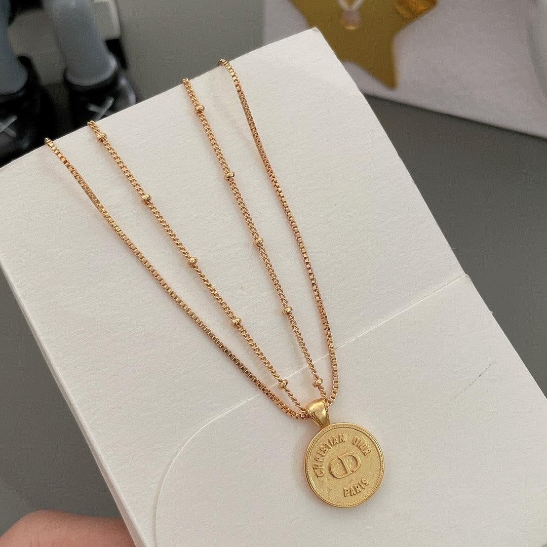 Gold Coin Necklace