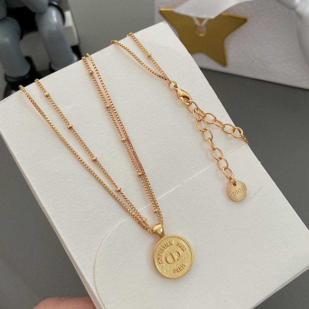 Gold Coin Necklace