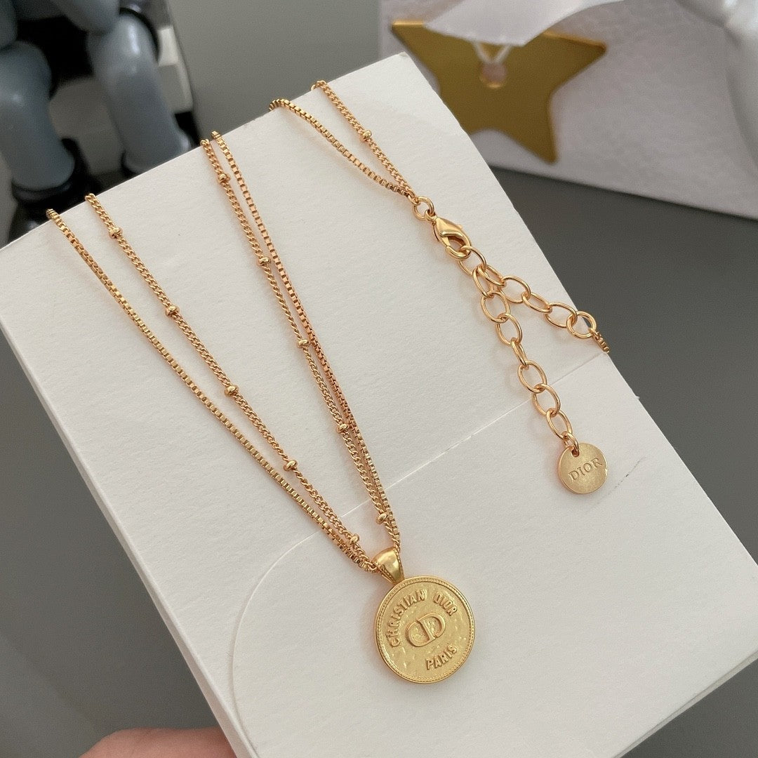 Gold Coin Necklace